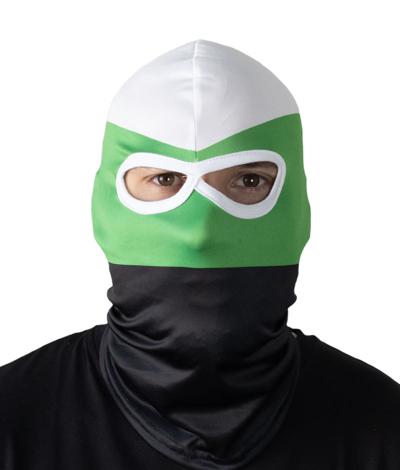 Balaclava Green T2 (Mask) Ultras Factory The best fans store in Europe!