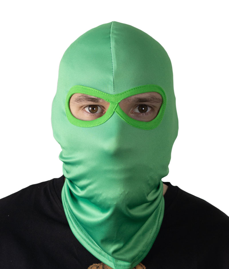 Balaclava Green T4 (Mask) Ultras Factory The best fans store in Europe!